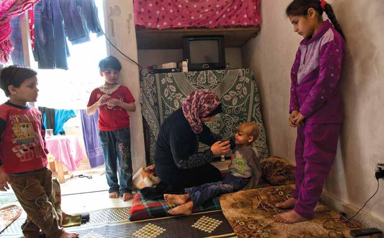 Vulnerability Assessment of Syrian Refugees in Lebanon 2017 39 Children s health The health situation of young children in the two weeks prior to the survey was also assessed.