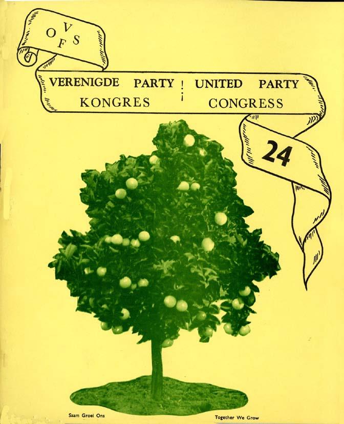UNISA LIBRARY UNITED PARTY ARCHIVES ORANGE FREE STATE PROVINCIAL OFFICE: Councils