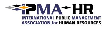 Chapter Affiliation Agreement This agreement sets forth the roles, responsibilities and expectations between the International Public Management Association for Human Resources (IPMA-HR) and