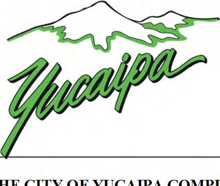 Special City Council Meeting Agenda August 23, 2018-5:00 PM City Council Chambers - Yucaipa City Hall 34272 Yucaipa Blvd.