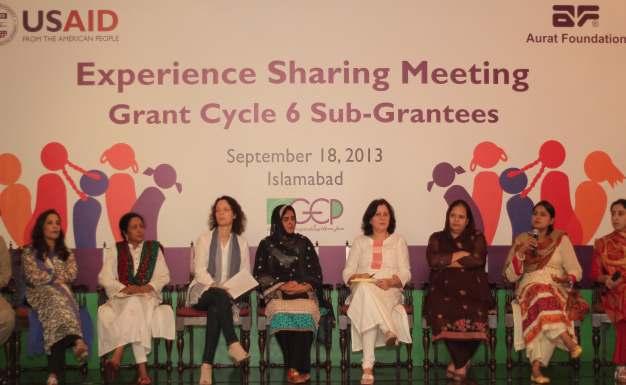 The broadly outlined questions of the MSI Evaluation enquired: opportunities to exercise their rights, combating gender based violence (GBV) and building the capacity of Pakistani organizations that