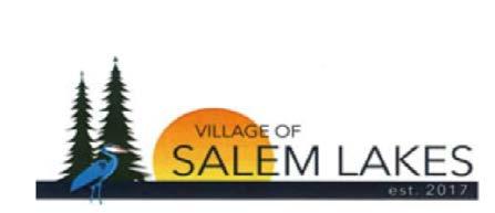 Salem Lakes Village Hall, 262-843-2313 Fax, 262-843-4432 VillageofSalemLakes.org Salem Lakes Village Hall 9814 Antioch Road, (STH 83) P.O.