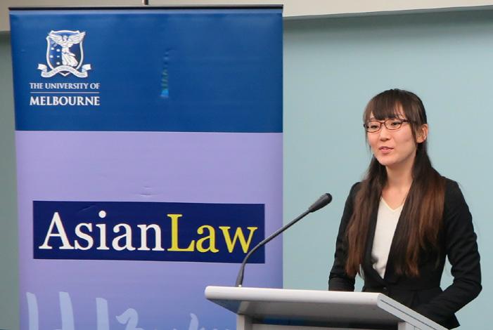 'BROWN BAG' SEMINARS Asian Law Centre 25 May, 2015 Reflections of a Visiting Judge Judge Aya Kobayashi presented a farewell seminar.