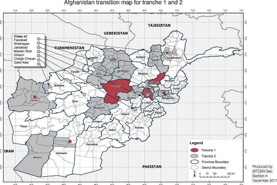 Ahmed Ali Naqvi Figure 2: Source: NATO Secretary General s Annual Report, January 2012. This figure sheds light on the mechanism of withdrawal of coalition forces from Afghanistan.