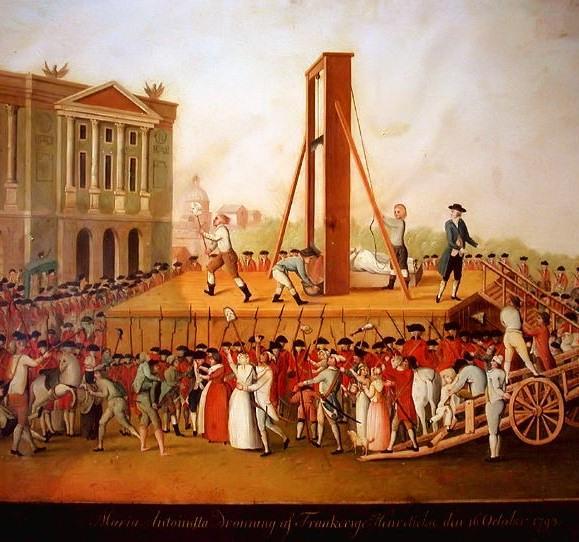 The Reign of Terror (cont d) Revolutionary courts punished internal enemies guillotine more efficient, humane, & rational way to