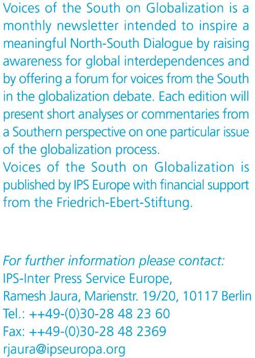 www.voices-of-the-south.ipseurope.org No.