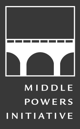 A program of the Global Security Institute www.middlepowers.