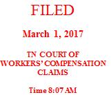 ) EXPEDITED HEARING ORDER FOR ADDITIONAL MEDICAL BENEFITS (FILE REVIEW ONLY) This claim came before the Court on a request for expedited hearing filed by Lowes Millworks.