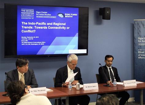 Experts on Japan, India, and China convened at The George Washington University to discuss each country s calculus and the general trends in the region at an event