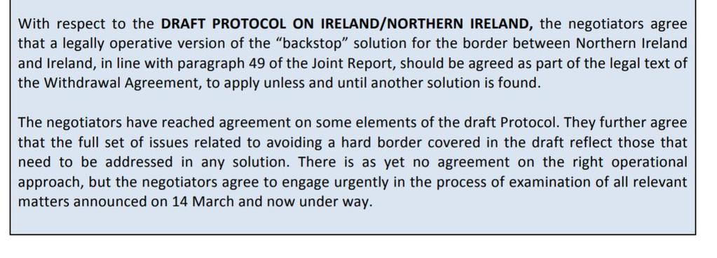 Protocol on NI/Ireland in