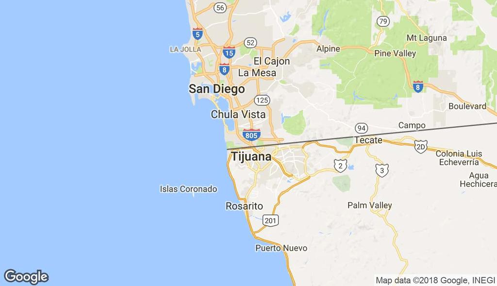 Location Maps THREE UNIT, 3,818 SF RETAIL/OFFICE OPPORTUNITY - SAN YSIDRO (SAN