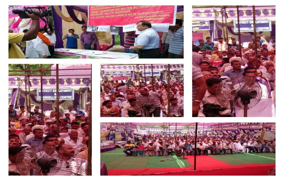 6 th of August, 2014 (Wednesday) Kisan Mela was organized in the far flung Block- Purmandal of the District on 6 th of August, 2014.