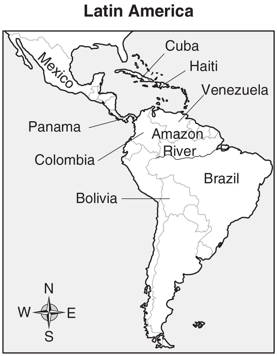 Unit 5: Latin America Today In this unit, you will turn your attention to Latin America. You will study the geography of some Latin American countries.