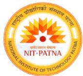 NATIONAL INSTITUTE OF TECHNOLOGY PATNA (An Institute under Ministry of HRD, Govt. of India) ASHOK RAJPATH, PATNA-800 005 (BIHAR) Ph. 0612-2371715,2372715,2371929 Fax-061-2660480 Website- www.nitp.ac.
