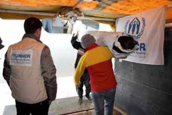 UNHCR Uses Airlifts for Emergency Planning in the Hassakeh Governorate From 31 December 2015 to 04 January 2016, UNHCR carried out five airlifts to Qamishly in the Hassakeh governorate which
