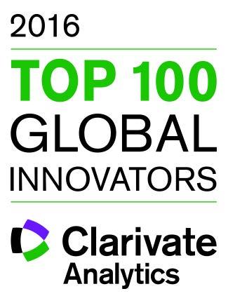 Accolades from Outside Organizations Named One of the "2016 Top 100 Global Innovators" by Clarivate Analytics In January 2017 Yamaha Corporation was selected as one of the 2016 Top 100 Global