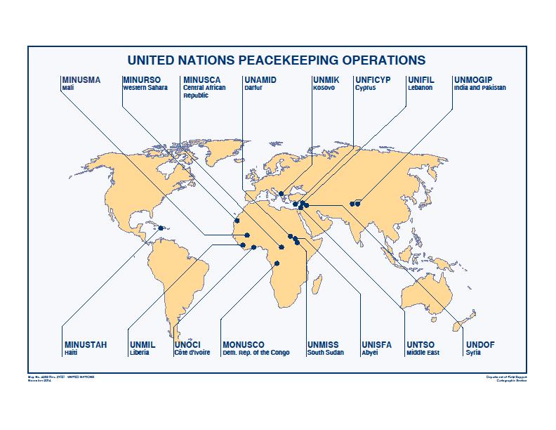3. Different Types of Peacekeeping Operations