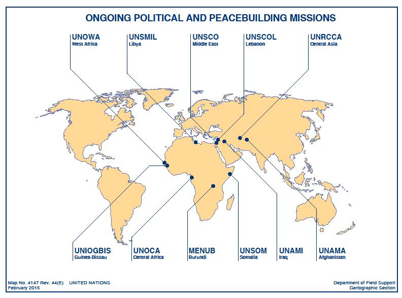 4. Special Political Missions UN Core