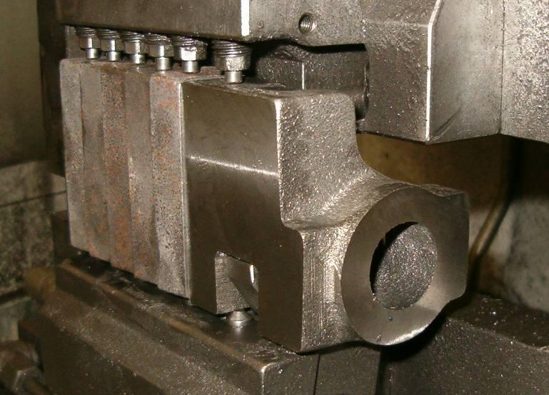 Vertical bearing GGG40 (GJS-400-15) Machine: MC HSK63