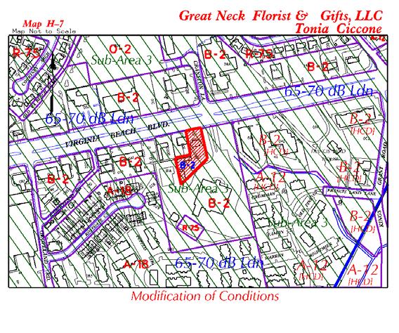 8 February 10, 2010 Public Hearing APPLICANT: GREAT NECK FLORIST & GIFTS, LLC PROPERTY OWNER: JOHN SHOMIER STAFF PLANNER: Karen Prochilo REQUEST: Modification of a Conditional Use Permit approved by