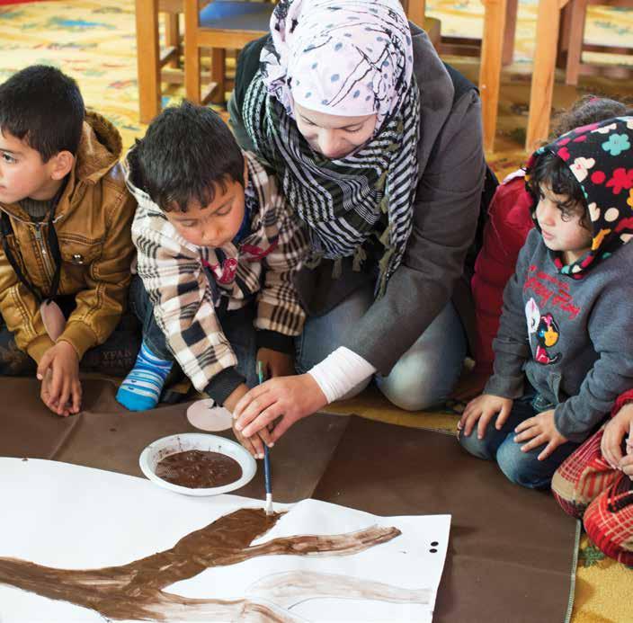 PART TWO: EDUCATION FOR EVERY LAST REFUGEE CHILD Provision of early education allows children to develop the motor and cognitive skills they need to build resilience and become strong learners in the