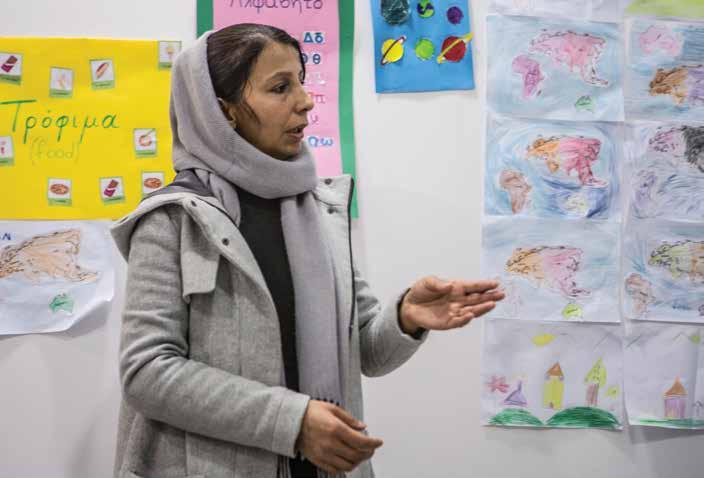 Although host community teachers of refugee children are more likely to have a professional teaching qualification, they rarely receive the specialised training required to manage large class sizes,
