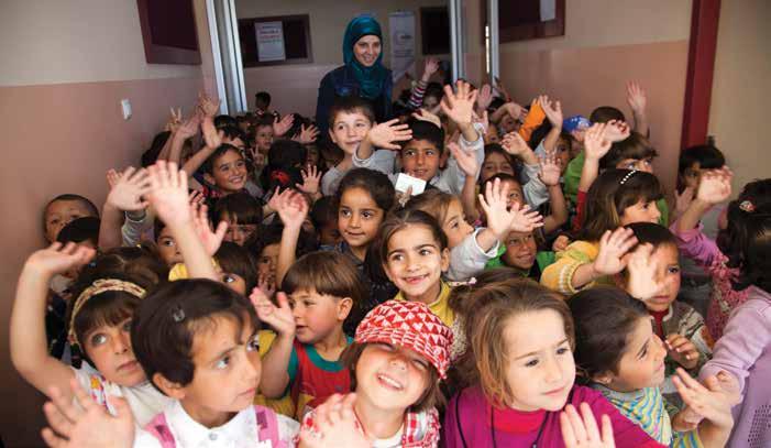 Turkey needs funding from the international community to meet it s laudable commitment to ensure all Syrian refugees it hosts, have access to the national education system.