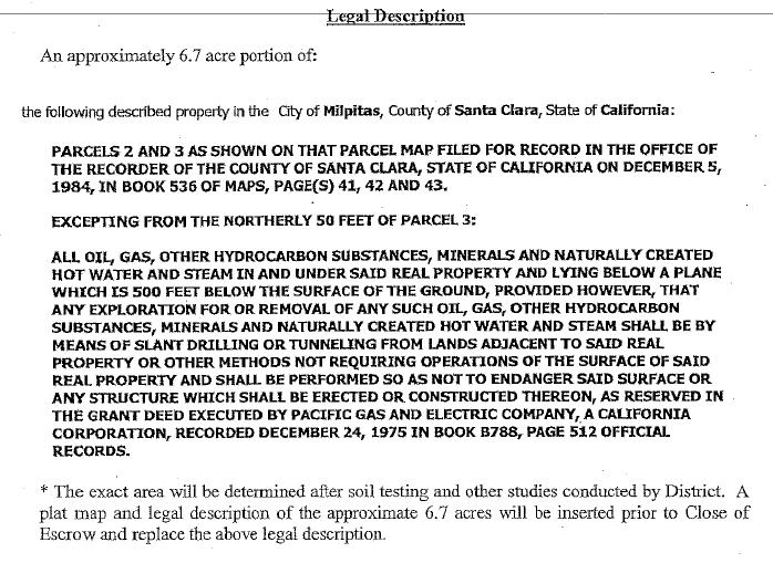 EXHIBIT 1 TO DEED OF TRUST Legal Description of the Land The real property is situated in