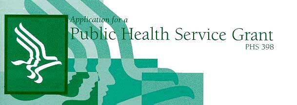 U.S. Department of Health and Human Services Public Health Service Grant Application (PHS