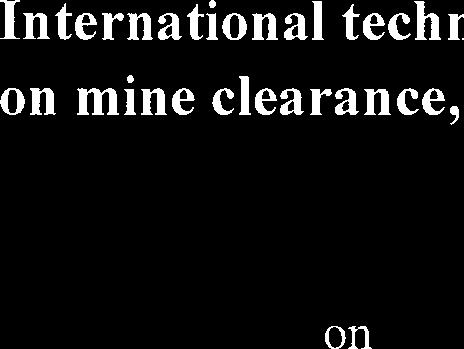 .=!UVIENDED PROTOCOL II Form E International technical information exchange, cooperation on mine clearance, technical cooperation and