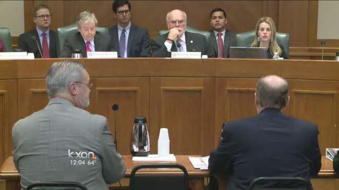committee hearings where TxDOT provided a resource witness 325+