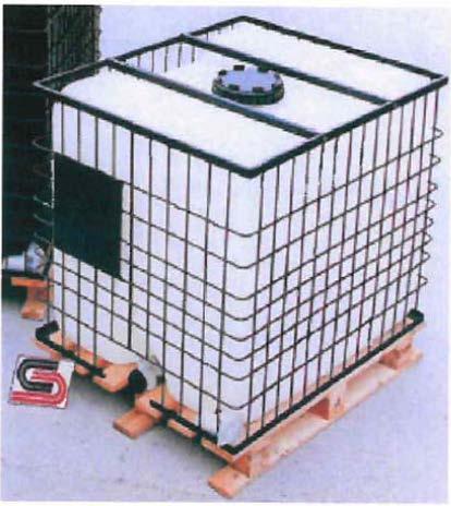 INTERMEDIATE BULK CONTAINERS (ICB) Patent claims defined a pallet container with a Flat pallet Exchangeable inner plastic bottle Inventive outer