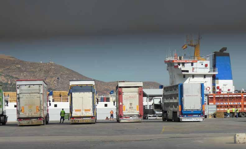 2012 Delays at a Spanish port before