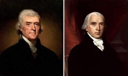 Jefferson and James Madison led the opposition group to the Federalists known as the Democratic-Republicans.