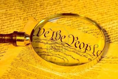 The Democratic-Republicans looked at the meaning of the words in the Constitution and stated if it wasn t in the Constitution, then the national government couldn t do it.