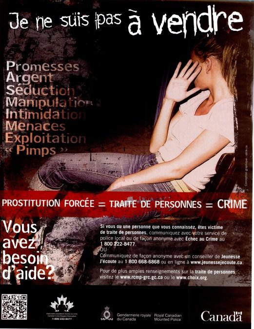 ca or Inside this issue: 1-855-850-4640 Youth Strategy 1 HT Awareness 2 As a result of law enforcement identifying youth in Canada as a group that is vulnerable to becoming victims of human