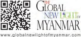 4 www.globalnewlightofmyanmar.com DEPUTY CHIEF EDITOR Aye Min Soe dce@globalnewlightofmyanmar.com SENIOR EDITORIAL CONSULTANT Kyaw Myaing SENIOR TRANSLATORS Zaw Min, zawmin.gnlm@gmail.