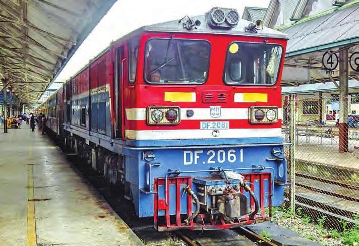 10 Yangon-Bagan railway resumes service FOLLOWING continuous heavy rain, some sections of Yangon-Bagan railway was inundated on 29 August and railway service was suspended.