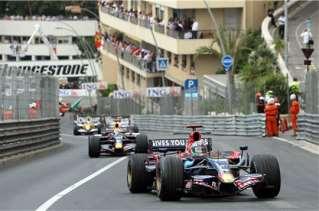 Prix de Monaco auto race