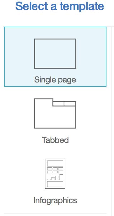 Designing Dashboards Ø Select a template: Ø