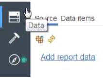 Data Pane Ø Reports support Data