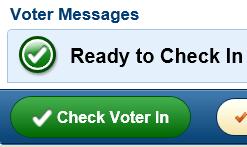 (Left click on Check Voter In) A voter is only checked in after ID is