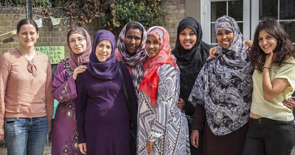 A bridge to life in the UK Refugee-led community