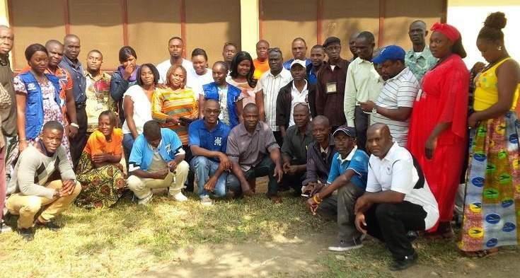 LIBERIA INTERNATIONAL ORGANIZATION FOR MIGRATION SITUATION REPORT December 2015- February 2016 Highlights Implementing partners and the Bong County Health Team at the Community Event-Based