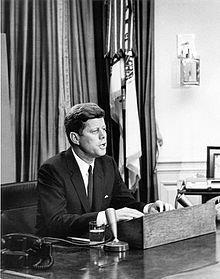 John F. Kennedy Elected in 1960. JFK became the 35 th president Youngest U.S.