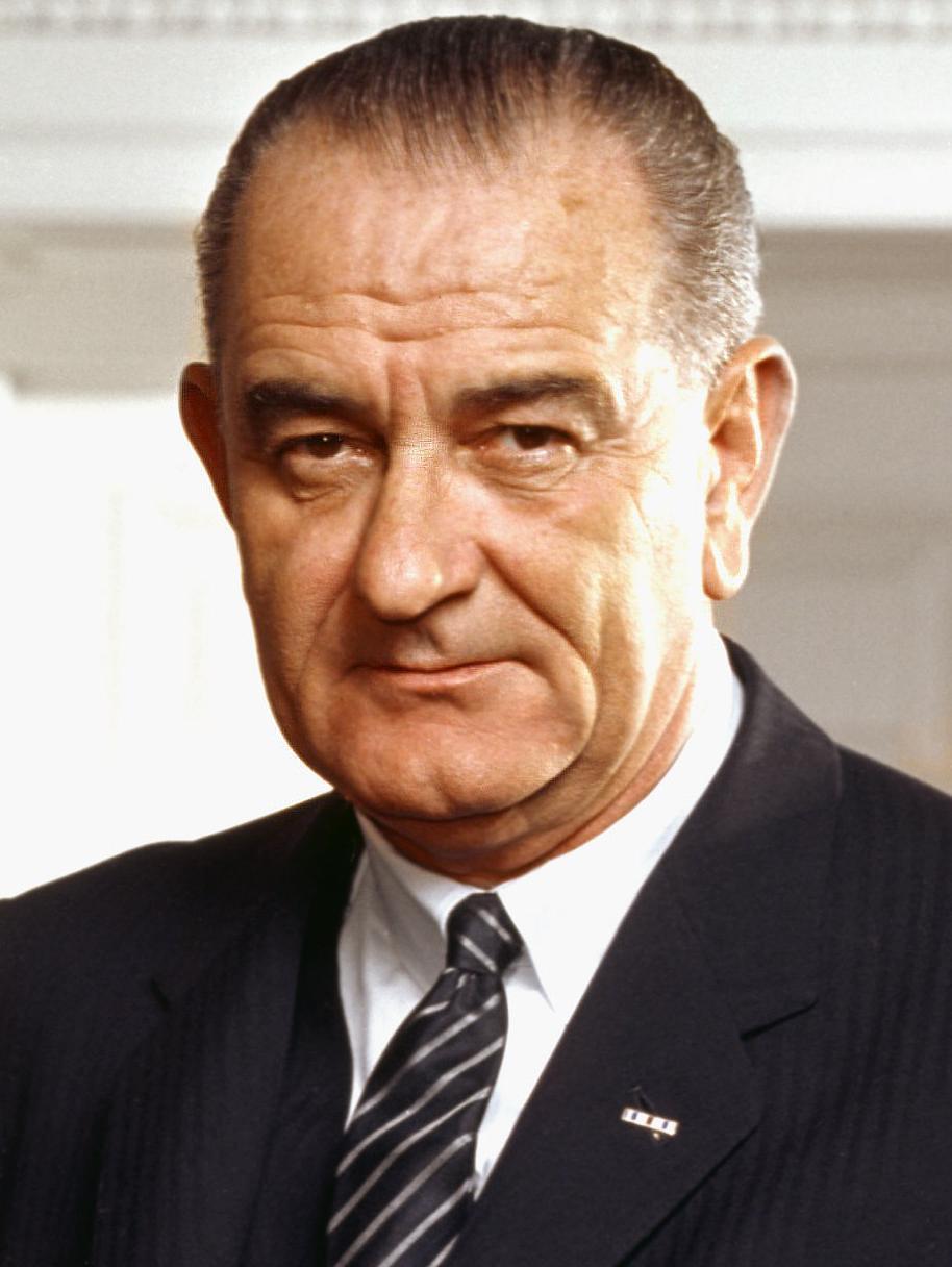 LBJ Lyndon Baines Johnson was vice president under JFK. When JFK was assassinated, Johnson was sworn in as the 36 th president.