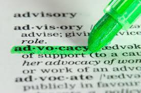 Defining Advocacy Community Resource Center Advocacy Involves identifying, embracing and promoting a cause. Includes a broad range of activities.