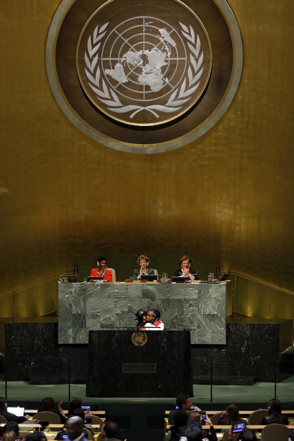 w h y i r e l a n d Independence The Permanent Representative of Ireland, Geraldine Byrne Nason, chairing the sixty-second session of the Commission on the Status of Women at UNHQ, New York, in March