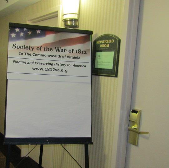Society Holds Board of Direction Meeting in Charlottesville Sep 15, 2018 The War of 1812 Society in the Commonwealth of Virginia held its Board of Direction meeting at the