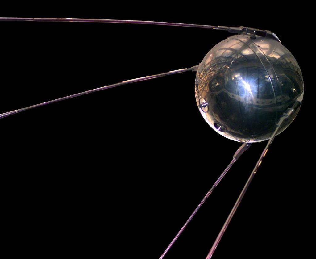 NASA and the Space Race In 1957, the USSR used its first ICBM to launch Sputnik, the first satellite into space ICBM - intercontinental ballistic missile Sputnik shocked